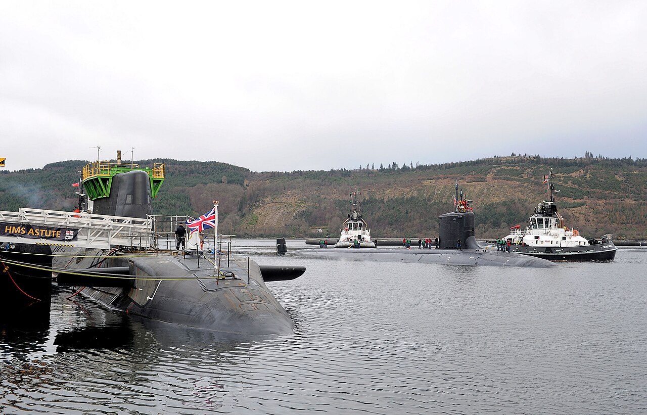 Virginia-class fast-attack submarine USS Indiana SSN-789 arriving Naval Submarine Base New London September 2020